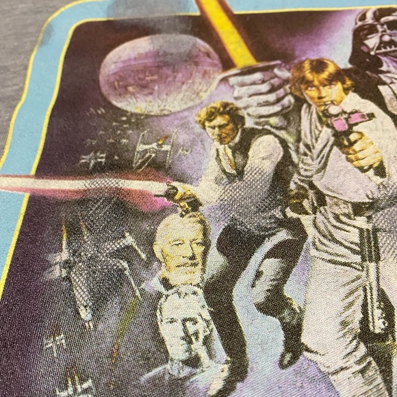 Star Wars Original Trilogy Short Sleeve T Shirt Grey Size M - Picture 10 of 12